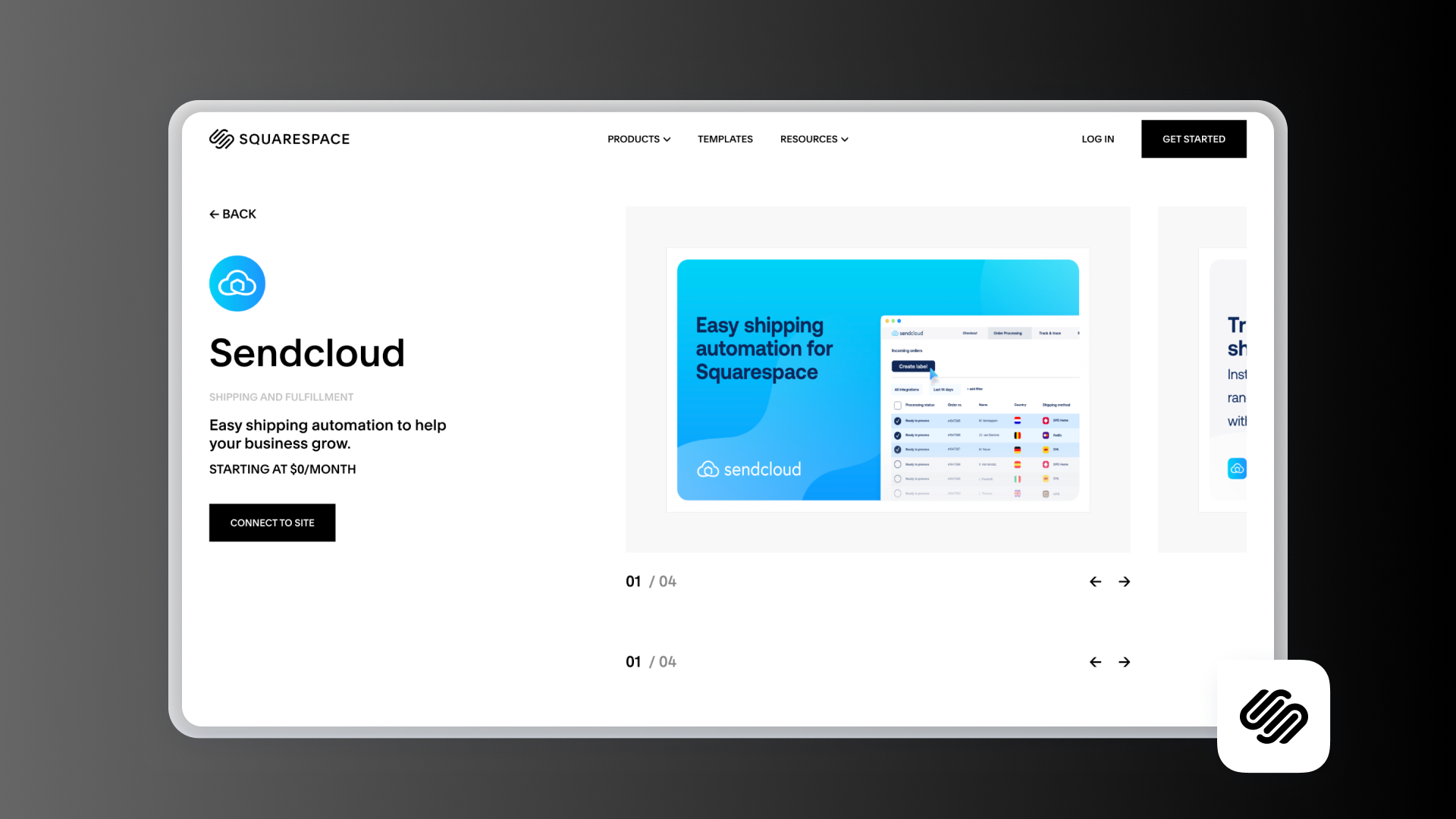 Squarespace Sendcloud App Store Squarespace Sendcloud App Store